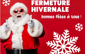 fermeture hivernale